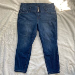 d.jeans women’s capri jeans, size: 18W